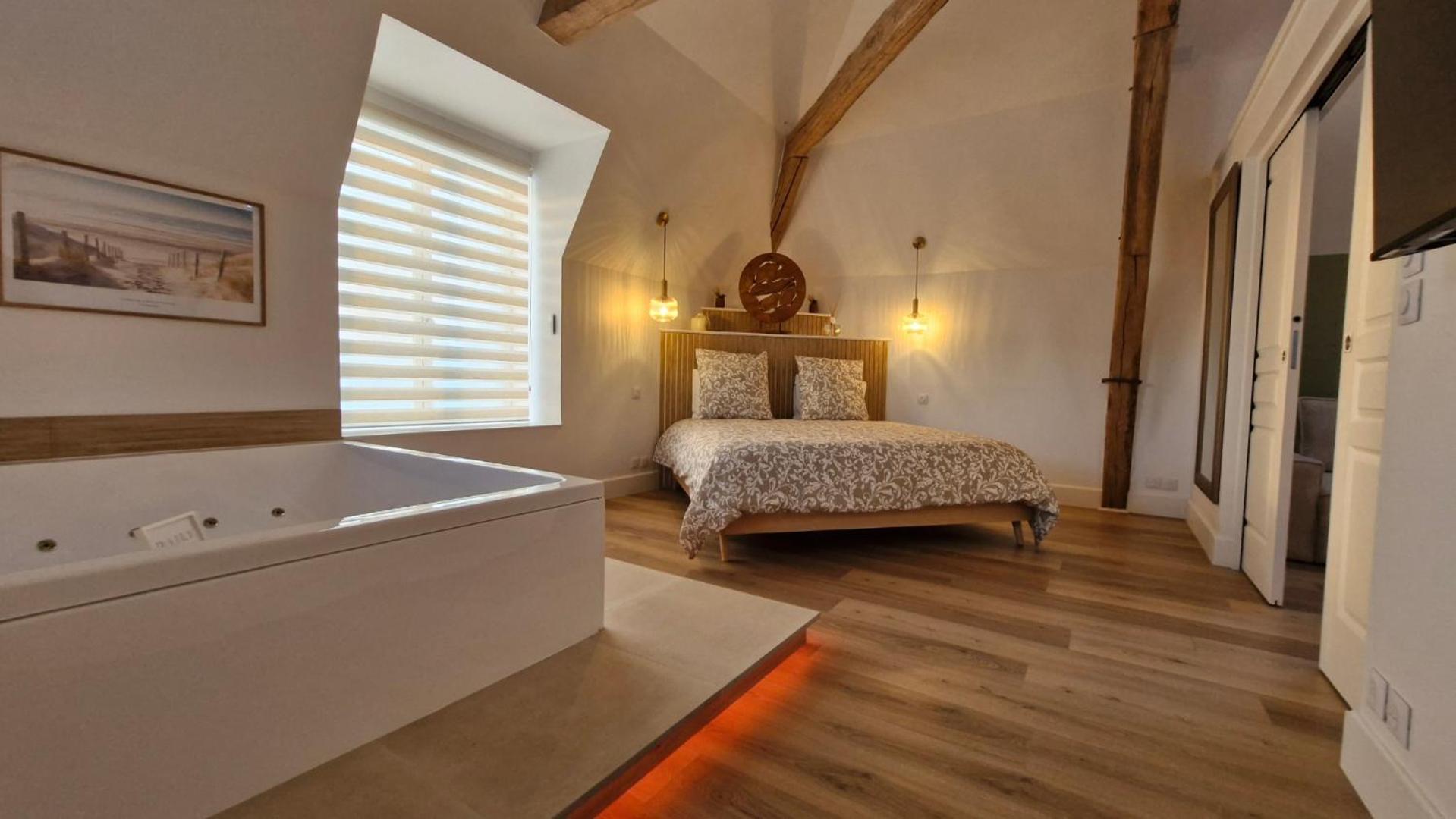 La Suite Nature Jacuzzi Au Coeur Du Chateau De Boissettes Exterior photo